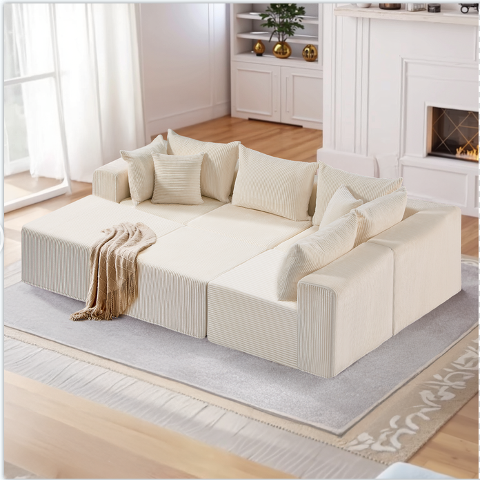 #002 6-Seats Modular Sofa