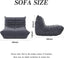 #S06 Bean Bag Chair,Lazy Floor Sofa Couch for Adults and Kids