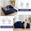 #S07 Colorful Single Folding Sofa Bed Compressible Sofa