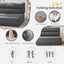 Grey Folding Sleeper Sofa Matress with Pilow Foldable,2 in 1 Pull Out Loveseat Sofa Portable Chair Bed(复制)