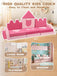 20Pcs Modular Kids Play Couch - Pink Kids Couch for Inspiring Child