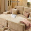 #M01 Oversized Sectional Double Cloud Plush Sofa Bed