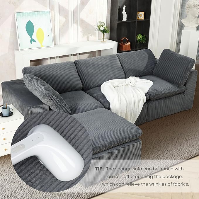 #M02 Modern Modular Sofa Cloud Couch