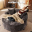 #S04 Round Chair Lounge Chaise Indoor,Fluffy Modern Sleeper Sofa Bed