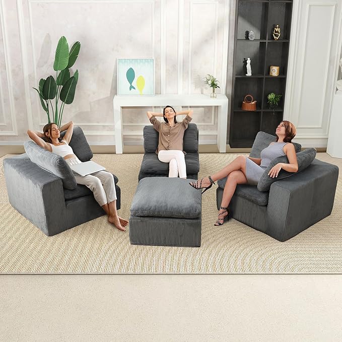 #M02 Modern Modular Sofa Cloud Couch