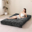 Grey Futon Mattress Full Size, Extra Thick Sofa Bed Adults Foldable Mattress 8