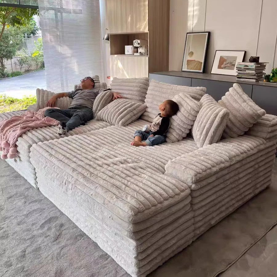 #S11 Lazy Cloud Sponge Compressed Sofa