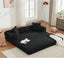 #S10 Chenille Folding Mattress Sofa Convertible Floor Sofa Bed
