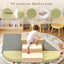 Erament's 6 Pieces Modular Kids Foam Climbing - Climbing Foam Shape Toy for Toddlers Soft Zone Climbing Blocks, Infant, Baby Waterproof and Easy to Clean