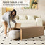 Cat-Scratch Resistant Linen Modern 3-Seater Sofa