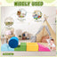 Edbuosy' 7-Piece Modular Kids Foam Climbing, Colourful Foam Climbing Blocks for Toddlers, Soft Play Climbing for Toddlers, Modular Crawling & Sliding Play Set