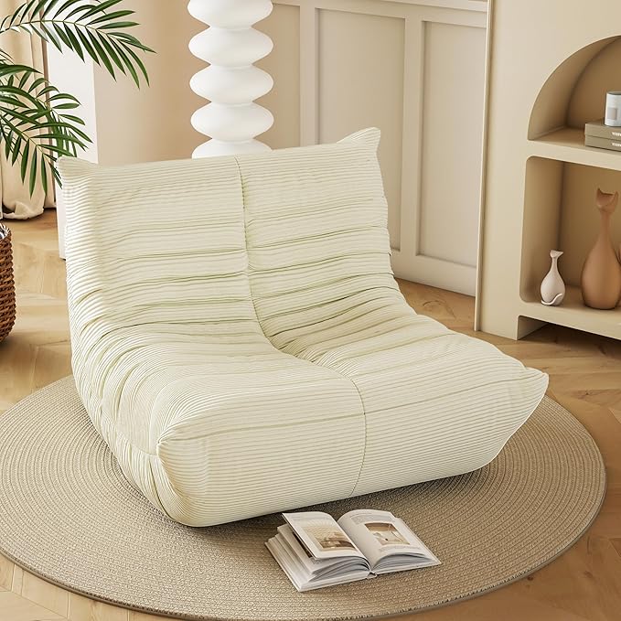 #S06 Bean Bag Chair,Lazy Floor Sofa Couch for Adults and Kids