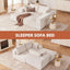 108” Modular Sectional Sofa,Cloud Sectional Couch Modern Modular L-Shape Sofa Couch