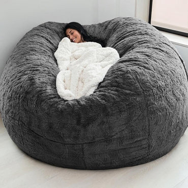 #S02 Ball Compressible Sponge Sofa Lazy Sofa
