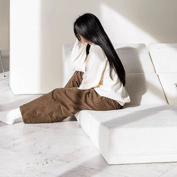 #S12 Foldable Compression Sofa Small Apartment Hotel Lazy Sofa Chair